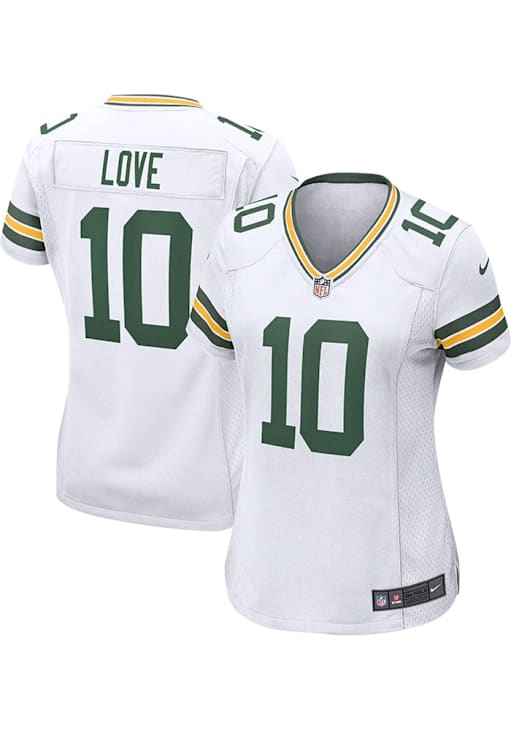 Jordan Love Green Bay Packers Nike Women's Game Jersey - White