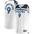 Nickeil Alexander-Walker Minnesota Timberwolves  Youth Fast Break Replica Player Jersey - Association Edition - White