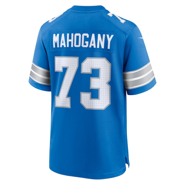 Christian Mahogany Detroit Lions Nike Team Game Jersey -  Blue