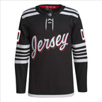 New Jersey Devils adidas  Alternate 2021/22 Primegreen Authentic Custom Jersey - Black