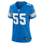 Derrick Barnes Detroit Lions Nike Women's Team Game Jersey -  Blue