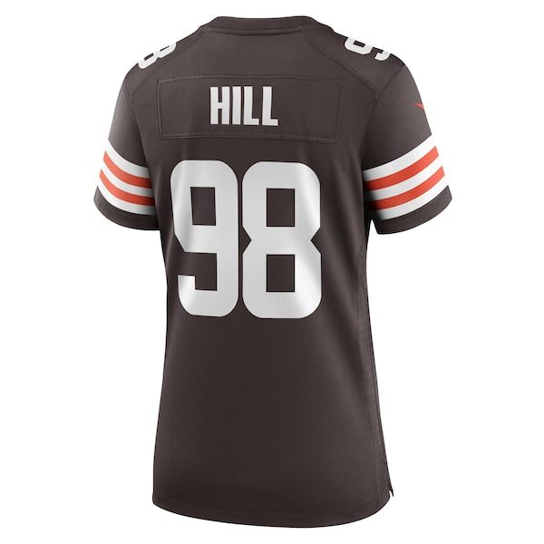 Trysten Hill Cleveland Browns Nike Women's Game Jersey - Brown