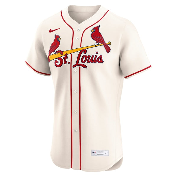 St. Louis Cardinals Nike Alternate Elite Jersey - Cream/White