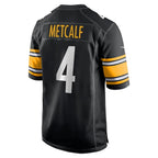 DK Metcalf Pittsburgh Steelers Nike Youth Game Player Jersey - Black