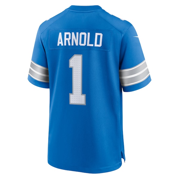 Terrion Arnold Detroit Lions Nike 2024 NFL Draft First Round Pick Player Game Jersey - Blue