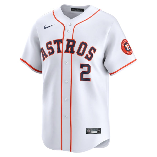 Alex Bregman Houston Astros Nike Home Limited Player Jersey - White/Gray