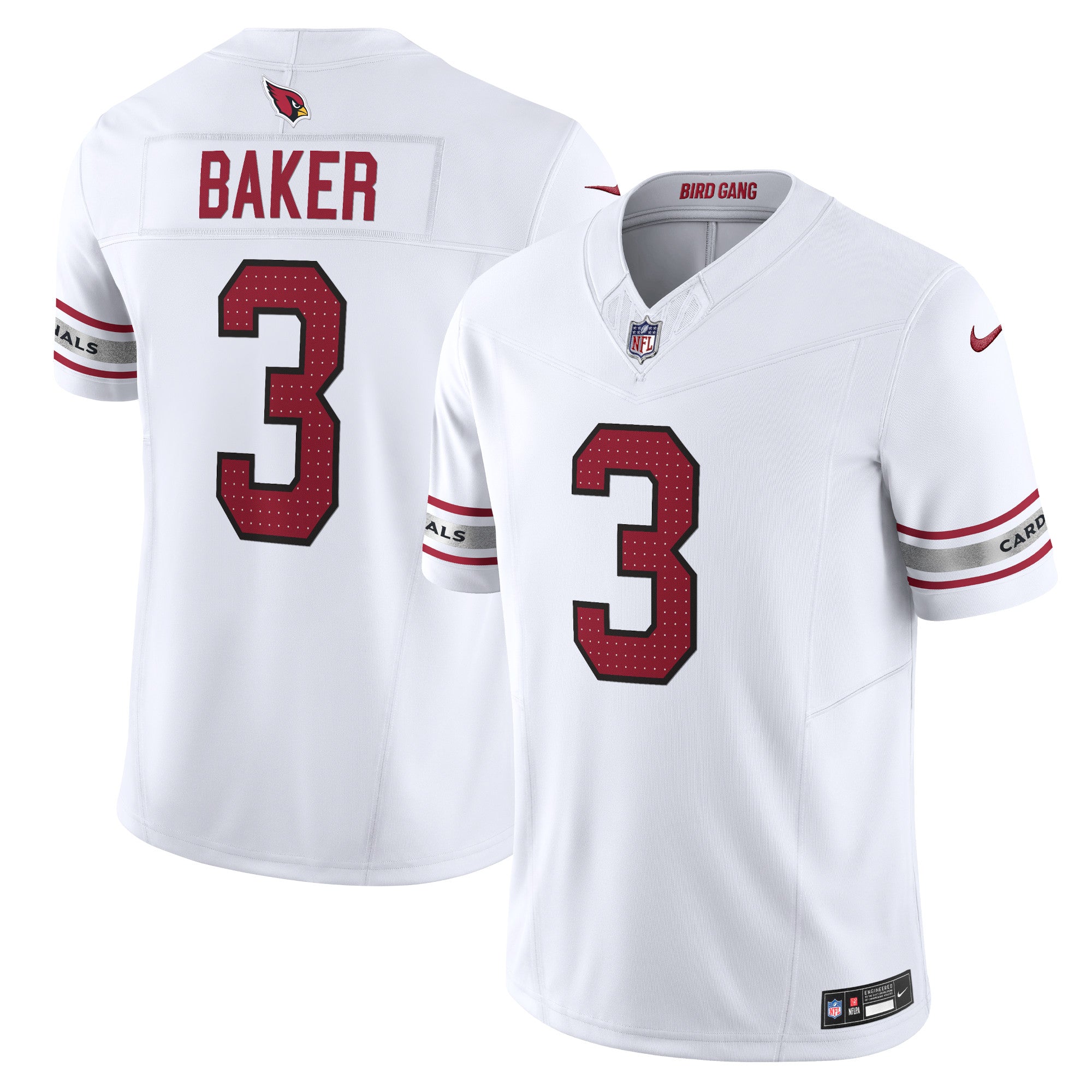 Budda Baker Arizona Cardinals Nike Vapor F.U.S.E. Limited Jersey - Cardinal/White