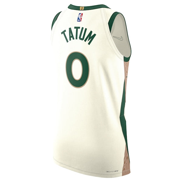Nike Jayson Tatum Boston Celtics  Authentic Jersey - City Edition - White