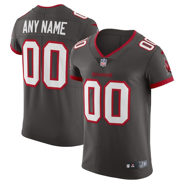 Tampa Bay Buccaneers Nike Vapor Untouchable Elite Custom Alternate Jersey - Pewter