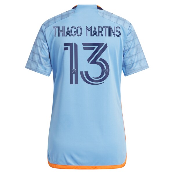 Thiago Martins New York City FC adidas Women's 2024 The Interboro Kit Replica Player Jersey - Light Blue