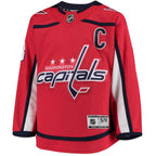 Alexander Ovechkin Washington Capitals Youth Home Premier Player Jersey - Red/Navy