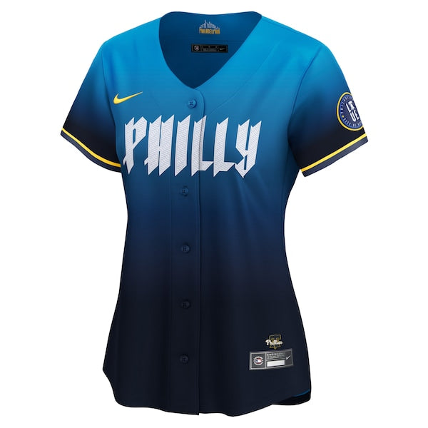 Philadelphia Phillies Nike Women's 2024 City Connect Limited Jersey - Blue