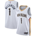 Zion Williamson New Orleans Pelicans Nike Unisex Swingman Jersey - Association Edition - White/Navy