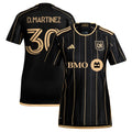 David Martinez LAFC adidas Women's 2024 Primary Replica Player Jersey - Black