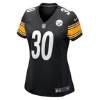 Jaylen Warren Pittsburgh Steelers Nike Women's Game Player Jersey - Black
