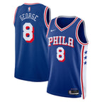 Paul George Philadelphia 76ers Nike Unisex 2024 Offseason Addition Nike Swingman Jersey - Royal