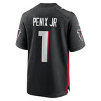 Michael Penix Jr. Atlanta Falcons Nike 2024 NFL Draft First Round Pick Player Game Jersey - Black