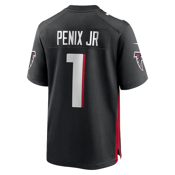 Michael Penix Jr. Atlanta Falcons Nike 2024 NFL Draft First Round Pick Player Game Jersey - Black