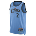 Kawhi Leonard LA Clippers Nike Unisex 2024/25 Swingman Player Jersey - City Edition - Light Blue