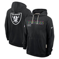 Las Vegas Raiders Nike 2025 NFL Crucial Catch Sideline Standard Issue Dri-FIT Hoodie - Black