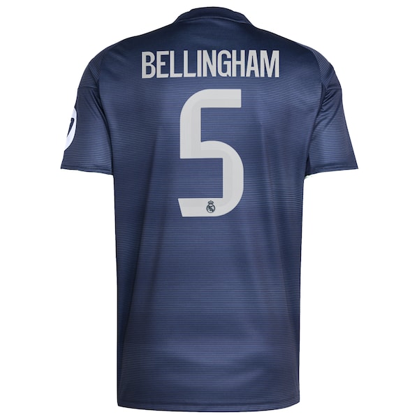 Jude Bellingham Los Merengues adidas 2025/26 Away Replica Player Jersey - Blue