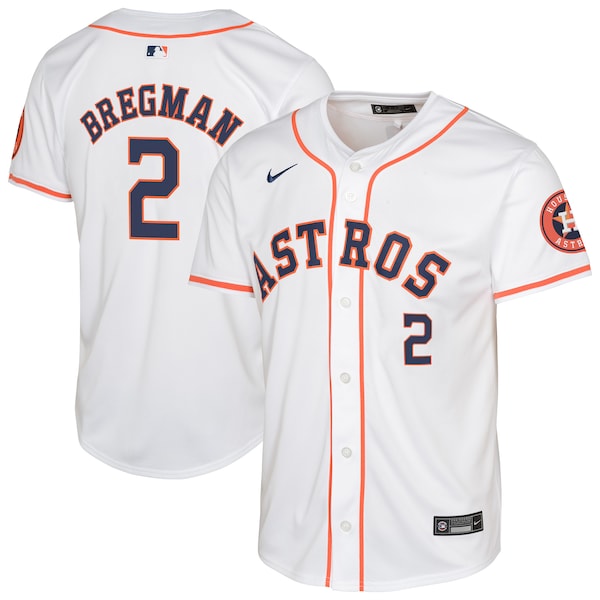 Alex Bregman Houston Astros Nike Youth Home Limited Jersey – White