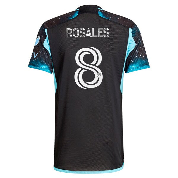 Joseph Rosales Minnesota United FC adidas 2024 Starry Night Authentic Player Jersey - Black