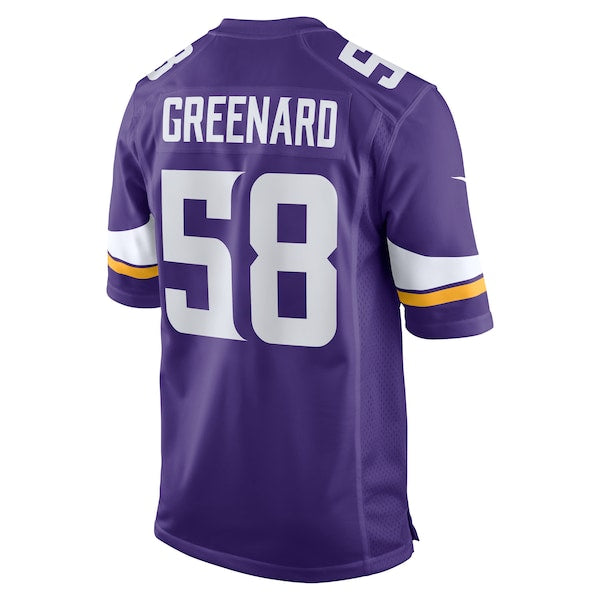 Jonathan Greenard Minnesota Vikings Nike Team Game Jersey -  Purple