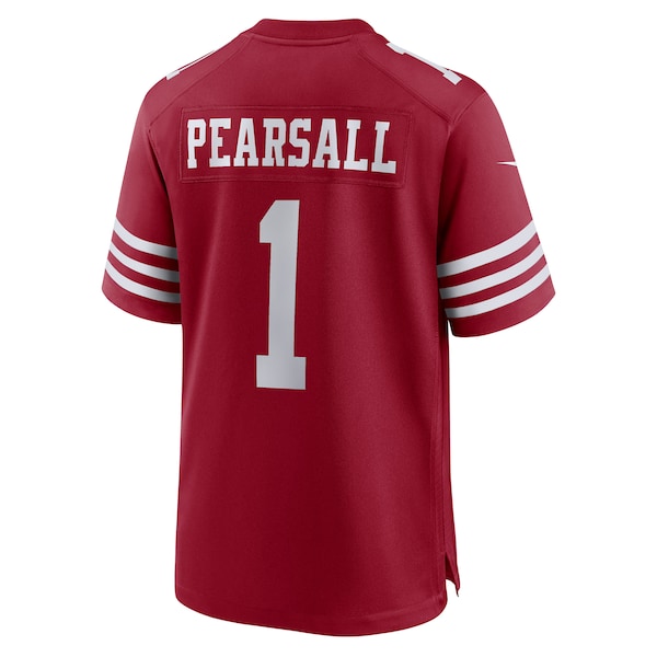 Ricky Pearsall San Francisco 49ers Nike Team Game Jersey -  Scarlet