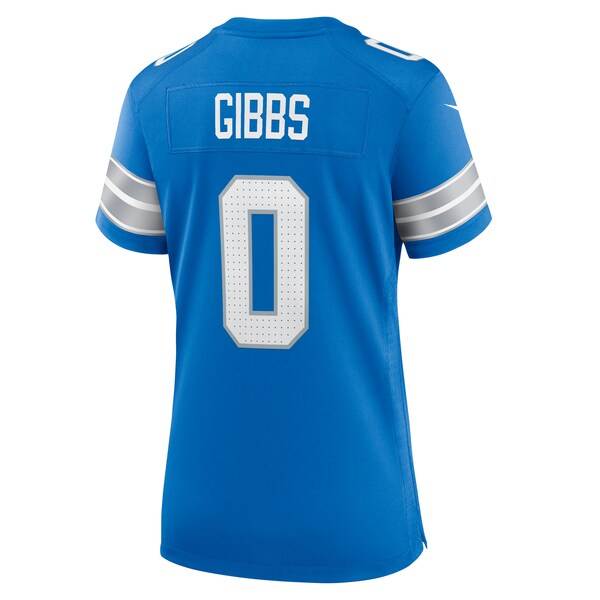 Jahmyr Gibbs Detroit Lions Nike Women's Game Player Jersey - Blue/Black