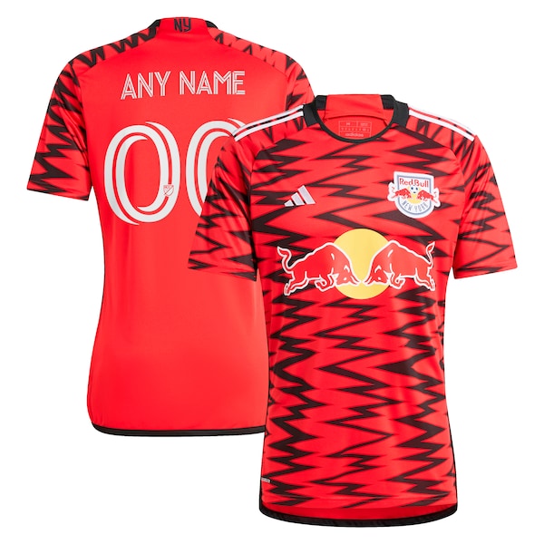 New York Red Bulls adidas 2024 Legacy Replica Custom Jersey – Red
