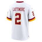 Marshon Lattimore Washington Commanders Nike Game Super Bowl Era Jersey - White