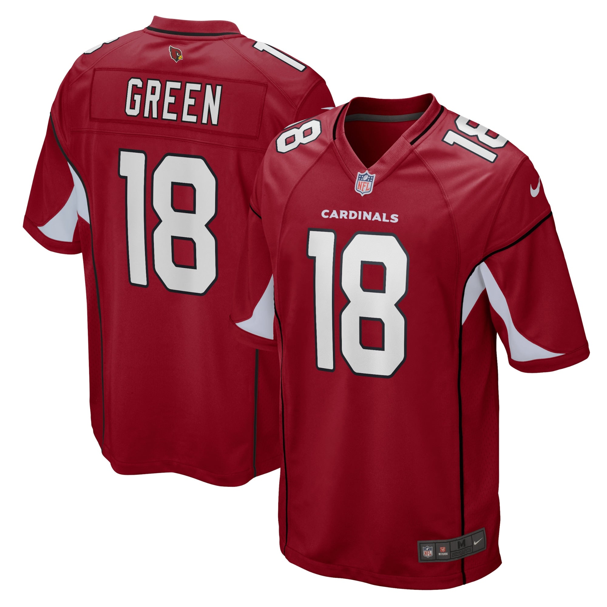 A.J. Green Arizona Cardinals Nike Game Jersey - Black/Cardinal