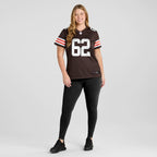 Justin Osborne Cleveland Browns Nike Women's Team Game Jersey -  Brown