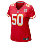 Brandon George Kansas City Chiefs Nike Women's Team Game Jersey -  Red