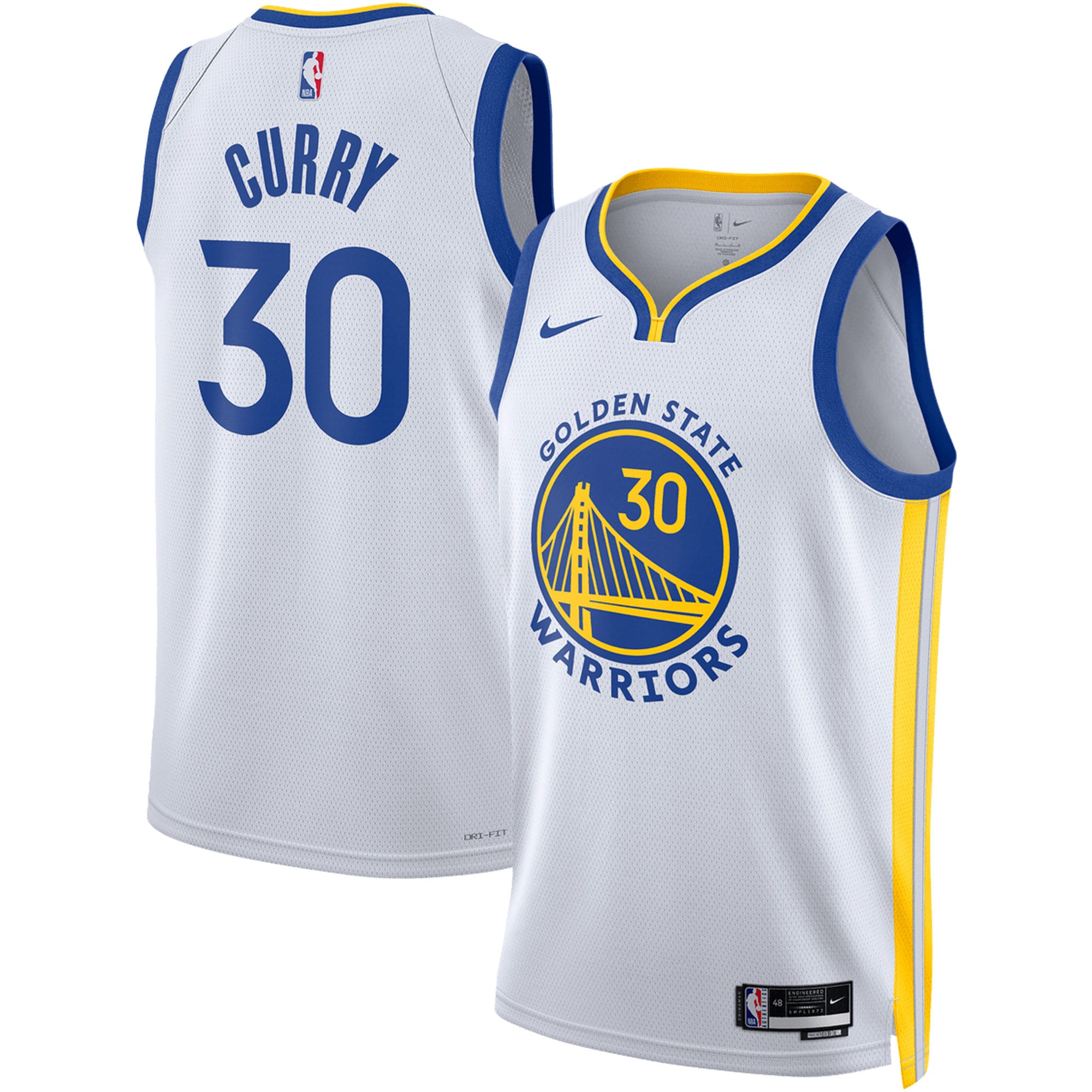 Stephen Curry Golden State Warriors Nike Unisex Swingman Jersey - Icon Edition - Royal/White