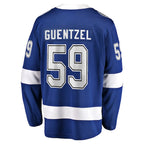 Jake Guentzel Tampa Bay Lightning  Home Premier Breakaway Player Jersey - Blue