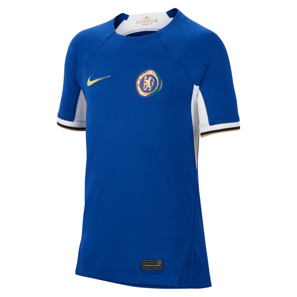 Christopher Nkunku Chelsea Nike Youth 2023/24 Home Stadium Replica Jersey - Blue