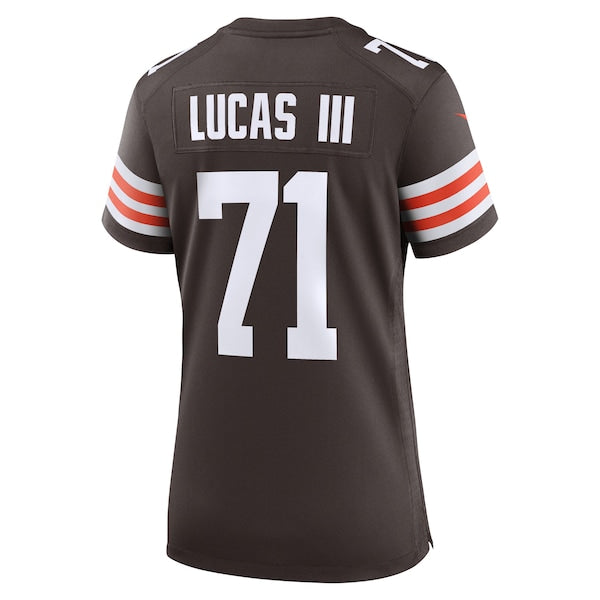 Cornelius Lucas Cleveland Browns Nike Women's Team Game Jersey -  Brown