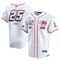 #25 Cincinnati Reds Nike 2025 MLB Speedway Classic Home Replica Jersey - White