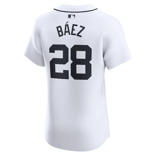 Javier Baez Detroit Tigers Nike Home Elite Player Jersey - White