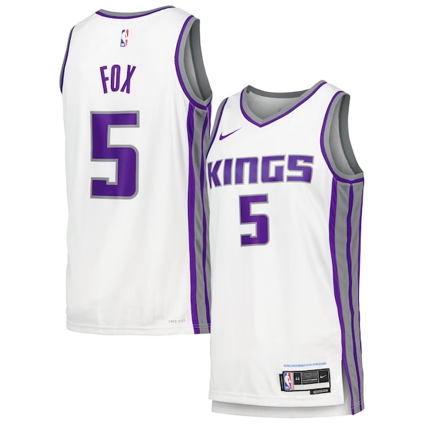 De'Aaron Fox Sacramento Kings Nike Swingman Player Jersey - Association Edition - White