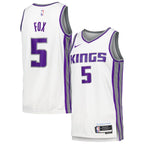 De'Aaron Fox Sacramento Kings Nike Swingman Player Jersey - Association Edition - White