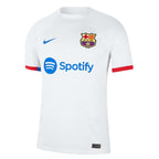 Joao Cancelo Barcelona Nike 2023/24 Away Stadium Replica Player Jersey - White/Aqua/Royal