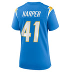Thomas Harper Los Angeles Chargers Nike Women's Team Game Jersey -  Powder Blue