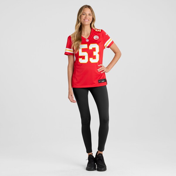 BJ Thompson Kansas City Chiefs Nike Women's  Game Jersey -  Red