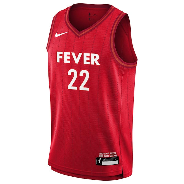 Caitlin Clark Indiana Fever Nike Youth 2024 WNBA Draft Rebel Edition Victory Player Jersey - Red