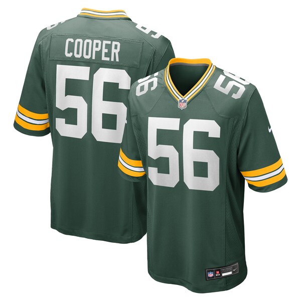 Edgerrin Cooper Green Bay Packers Nike  Game Jersey -  Green
