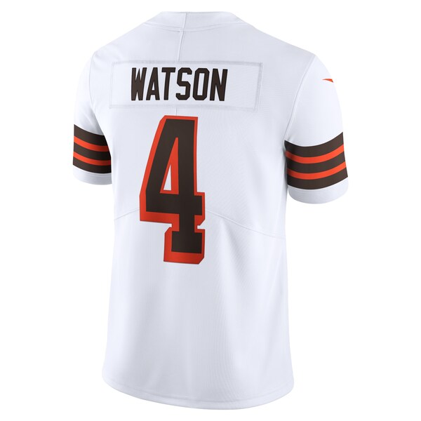 Deshaun Watson Cleveland Browns Nike 2021 Alternate Vapor Limited Jersey - White/Brown