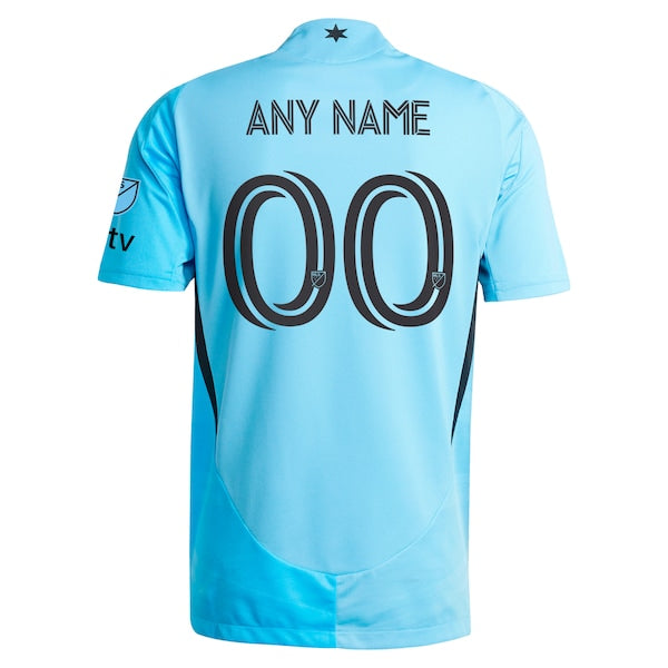 Minnesota United FC adidas 2025 CONVERGENCE Authentic Custom Jersey - Blue